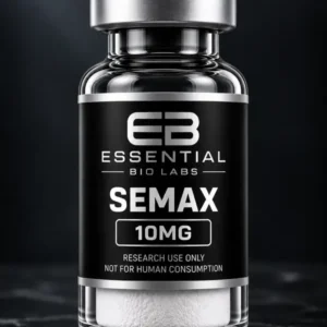 Essential Bio Labs Semax 10mg research vial, lyophilized powder